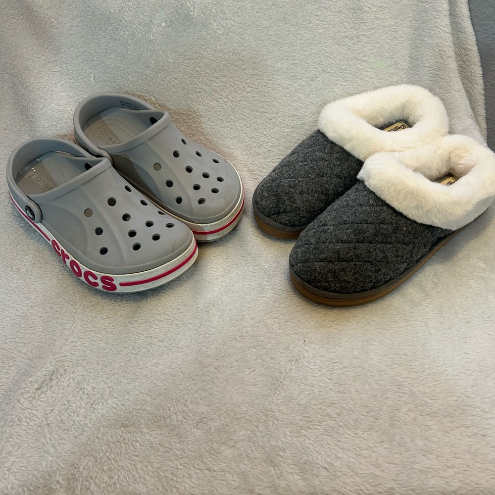 Crocs & Memory Foam Slippers